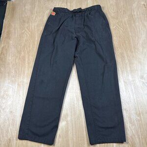 Empyre Black Elastic Belted Adjustable Waist Skater Pants Size Small